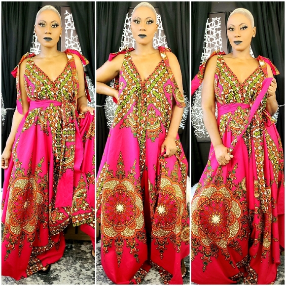 Fusha African print jumper - Picture 2 of 3